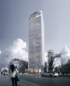 La tour Pleyel comptera 680 chambres sur 37 étages. La tour Pleyel comptera 680 chambres sur 37 étages.