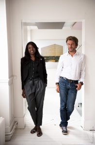 Les architectes Françoise N'Thépé et Aldric Beckmann.