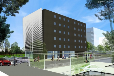 Le futur hôtel Holiday Inn, porté par le groupe Redman, à Lormont (Gironde). Le futur hôtel Holiday Inn, porté par le groupe Redman, à Lormont (Gironde).