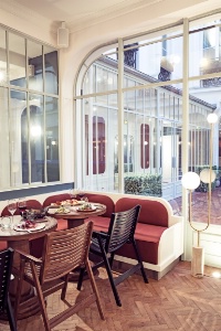 Le restaurant, dont la carte a été établie par Giovanni Passerini.