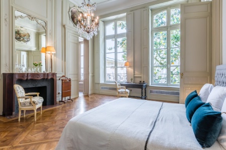 L'appartement de l'hôtel particulier de la Tresne, à Bordeaux.