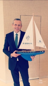 Bruno Alleau dirige l'hôtel Madison, à Paris (6e), depuis mai 2017. Bruno Alleau dirige l'hôtel Madison, à Paris (6e), depuis mai 2017.