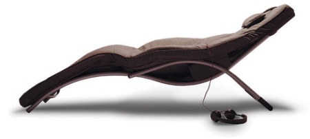 Aurasens est un fauteuil trans-sensoriel avec la musique intégrée et les vibrations.