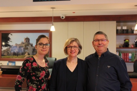 Emeline Landel et ses parents, Odile et Jean-Luc Landel, propriétaires de l'hôtel Ker Moor Préférence. Emeline Landel et ses parents, Odile et Jean-Luc Landel, propriétaires de l'hôtel Ker Moor Préférence.