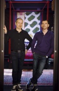Les architectes d'intérieur Marc Hertrich et Nicolas Adnet, à la tête du Studio MHNA.