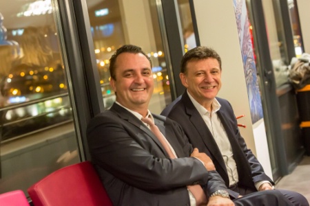 Thierry Rochet, président de Nehô France (à gauche) et Patrick Boero, directeur général. Thierry Rochet, président de Nehô France (à gauche) et Patrick Boero, directeur général.