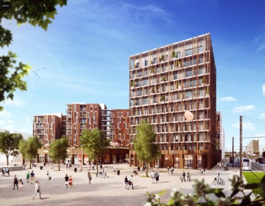 Le projet d'Eklo Hotel à Toulouse sera situé dans le quartier de la Cartoucherie.
