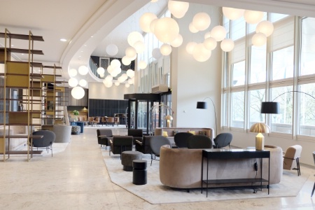 Le Marriott Lyon Cité internationale, entièrement rénové en 2016, offre la plus grande capacité de la ville sur le segment des séminaires.