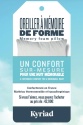 Kyriad mise sur le confort avec des oreillers à mémoire de forme