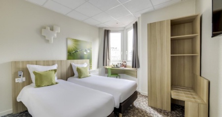 Une chambre 'Urban by balladins'. Une chambre 'Urban by balladins'.