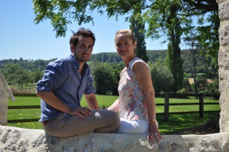 Grégory et Alexandra Guinard viennent d'inaugurer Les Jardins de Coppélia.