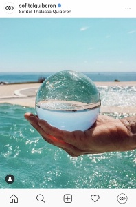 Exemple d'un post Instagram pour promouvoir le 5 étoiles-Spa Exemple d'un post Instagram pour promouvoir le 5 étoiles-Spa
