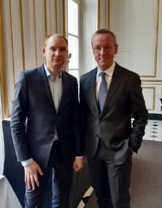 Olivier Cohn (à gauche) et Quentin Vandevyver, respectivement directeur général et président de Best Western France.