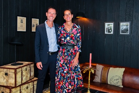 Les propritaires, Vincent et Stéphanie Prieux.