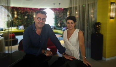 Le propriétaire Hervé Van Twembeke et la directrice Anne Averianoff. Le propriétaire Hervé Van Twembeke et la directrice Anne Averianoff.