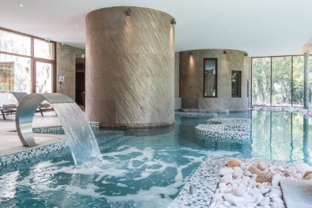 Le spa du Château de Massillan.