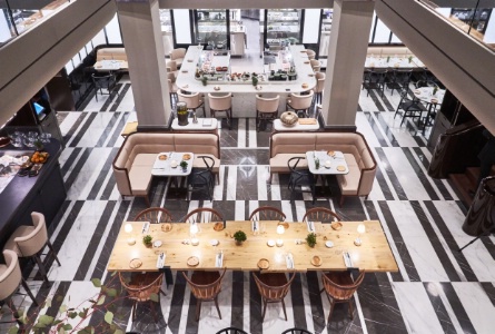La Brasserie du Lutetia.