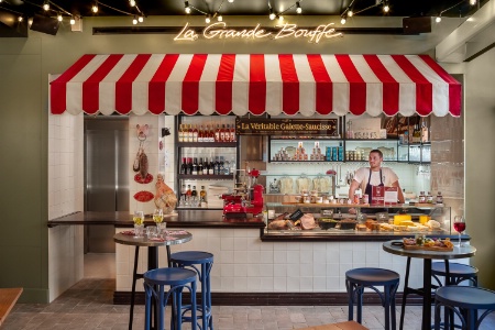 La Grande bouffe, comptoir dédié aux fromages et charcuteries. La Grande bouffe, comptoir dédié aux fromages et charcuteries.