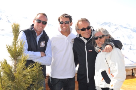 Cédric, Arnaud, Sandrine et Marc Gorini dirigent un groupe hôtelier familial à Val Thorens.