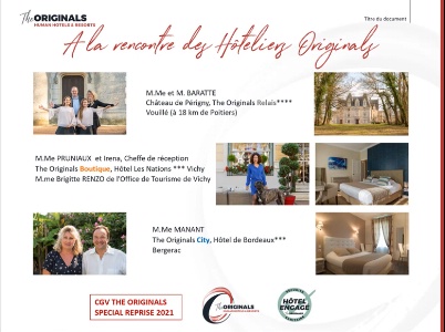 Lors d'un atelier organisé le 25 mars, Alexandra et Philippe Manant, propriétaires du Château de Périgny, ont présenté leur établissement et leurs prestations. Lors d'un atelier organisé le 25 mars, Alexandra et Philippe Manant, propriétaires du Château de Périgny, ont présenté leur établissement et leurs prestations.