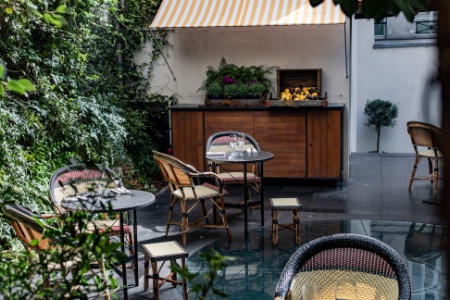 Le chef du Roch Hôtel and Spa va proposer une offre dédiée à la terrasse de l'hôtel pour accueillir, notamment, les parisiens.