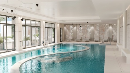 La piscine du spa.