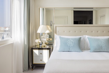 Une suite duplex de l'hôtel Intercontinental Paris Le Grand.
