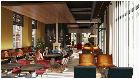 Le futur hôtel quatre étoiles Leonor mêle histoire et modernité. Le futur hôtel quatre étoiles Leonor mêle histoire et modernité.