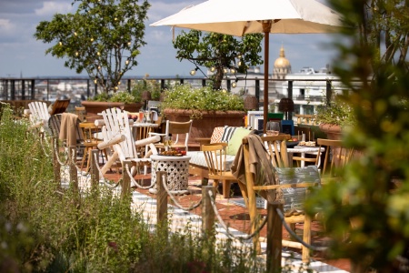 Le rooftop du Villa M, au 14e étage