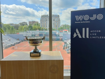 L'espace Wojo est ouvert du 16 au 20 mai pendant les internationaux de tennis de Roland Garros.