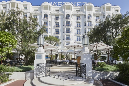 L'Hôtel Martinez est l'un des fleurons de la Croisette à Cannes.