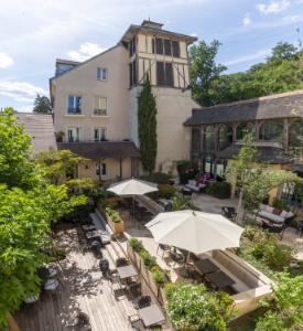La terrasse.