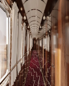 Un couloir du futur Orient Express qui sera relancé par le groupe Accor en 2025;