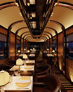 Le restaurant designé par Maxime d'Angeac.