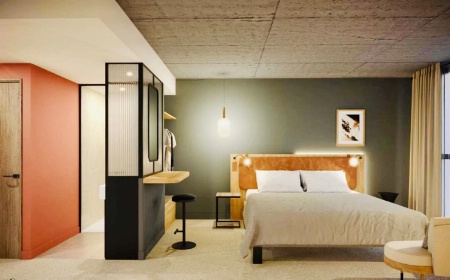 La nouvelle chambre du Campanile Saint-Brieuc.