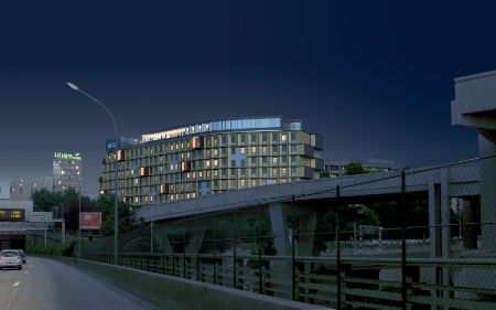 L'hôtel Eklo de la porte de Versailles.