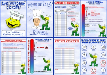 Quelques modèles de fiches d’autocontrôle et affiches d’information à mettre en place en cuisine. Quelques modèles de fiches d’autocontrôle et affiches d’information à mettre en place en cuisine.