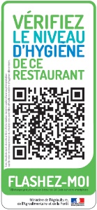 Les professionnels de la restauration commerciale peuvent télécharger une affiche à apposer volontairement sur la vitrine de leur restaurant concernant ce dispositif.