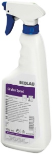 Sirafan Speed d'Ecolab, le désinfectant de surface rapide et prêt à l'emploi. Sirafan Speed d'Ecolab, le désinfectant de surface rapide et prêt à l'emploi.