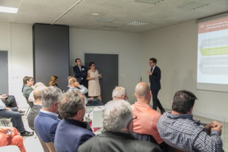 Les juristes de la Fagiht : Catherine De Bruyne et Julien Gruau, et Jeremie Voslion consultant fiscal expliquant les réponses du quiz Les juristes de la Fagiht : Catherine De Bruyne et Julien Gruau, et Jeremie Voslion consultant fiscal expliquant les réponses du quiz