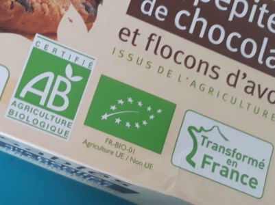 Changement en vue pour les logos bio. Changement en vue pour les logos bio.