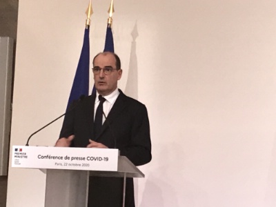 'La circulation du virus atteint un niveau extrêmement élevé. Le mois de novembre sera éprouvant', a prévenu le premier ministre. 'La circulation du virus atteint un niveau extrêmement élevé. Le mois de novembre sera éprouvant', a prévenu le premier ministre.