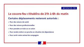 Le personnel des restaurants et des hôtels sont autorisés à quitter le travail après 21 heures à condition d'avoir une attestation remplit par l'employeur