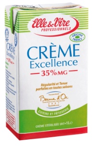 La Crème Excellence d'Elle & Vire, partenaire du Bocuse d'or 2009. La Crème Excellence d'Elle & Vire, partenaire du Bocuse d'or 2009.