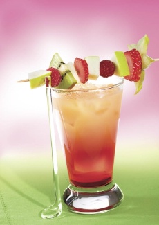 Grenadine et orgeat, saveurs d'enfance, pour petits et grands.