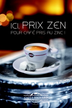 Cafés Richard a choisi de soutenir l'action des professionnels qui baissent le prix du café.