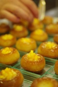 Mignardises pour le café gourmand.