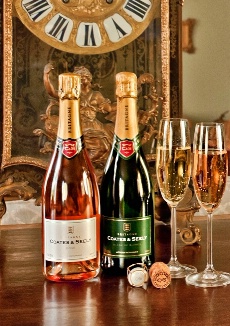 Au Royaume-Uni, les vins effervescents sont d'excellente qualité. Ici ceux de Coates & Seely, dans le Hampshire.