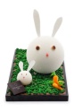 La famille lapin s'invite à l'hôtel Le Burgundy Paris