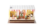 Lenôtre confectionne une maison sous la neige pour Noël